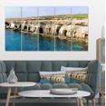 thumbnail image 1 of Grottes Marines Près du Cap Greco Panorama - Uvre d'Art Moderne sur Toile, 1 of 3