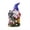 B002- Style B, variant on Garden Decorations Outdoor, Yard Decorations Outdoor, Outdoor Solar Decor, Yard Lights Outdoor Solar Powered, Fairy Garden Decor, 10X5X5 Inch Flocked Dwarf Elf Statue Garden
