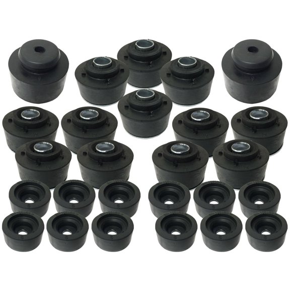 Auto Pro USA Body Mount OE Style Rubber Bushings Compatible with 1977-1990 Chevrolet Full Size BM1034