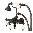 thumbnail image 5 of Water Creation Vintage Classic F6-0017 Wall Mount Tub Faucet with Down Spout, 5 of 5