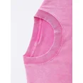 thumbnail image 2 of UNISHE Womens Choosin Texas Print T Shirts Vintage Washed Western Country Graphic Tee Casual Streetwear Tops Pink, M, 2 of 6
