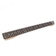 thumbnail image 2 of Mástil de guitarra con diapasón puntos con incrustaciones laterales mate Diseño de detalles finos Mástil de guitarra de arce y palisandro Fácil de instalar 25 trastes para Amonsee Otros, 2 of 8