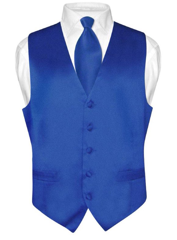 Royal Blue Vest Men