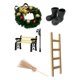 thumbnail image 2 of Escala 1:12, , Escenas Navideñas, Micropaisajismo, Accesorios para Macarena Escenas de casa de muñecas, 2 of 8