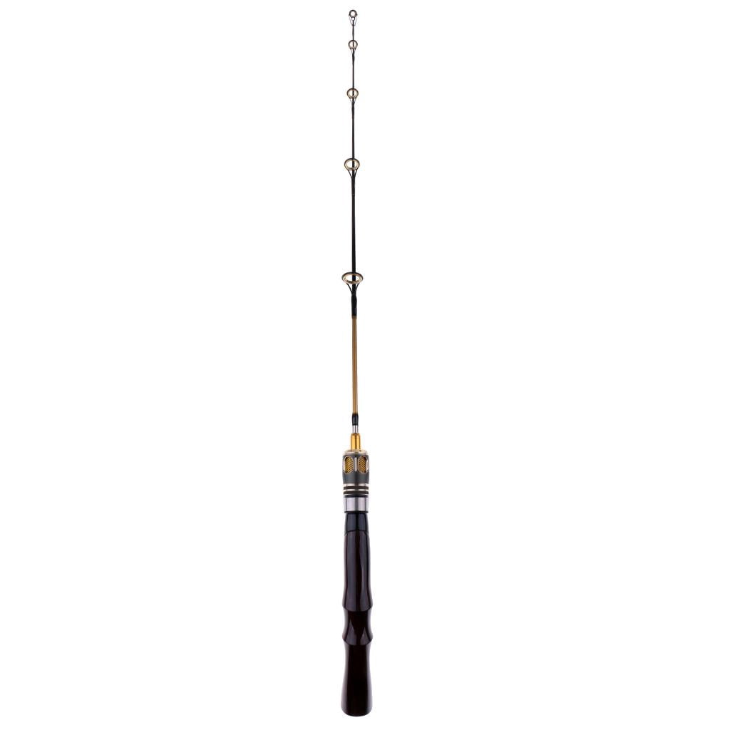 Axioma Travel Fishing Rods- Ice Fishing Rod, Ultralight Aluminum Alloy Mini Winter Fishing Rod Pole Model D