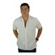thumbnail image 4 of Camisa Manga Corta Slim Fit Cuello Mao Caballero Chili Beans Blanco Ropa de hombre T EEG, 4 of 4
