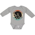thumbnail image 3 of Inktastic Airplane Trip Vintage Travel Boys or Girls Long Sleeve Baby Bodysuit, 3 of 5