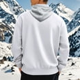 thumbnail image 4 of yillto Hoodie Sweatshirts for Men Quarter Zipper Pullover Long Sleeve Oversized Fitting Causal Sweatshirt, 4 of 8
