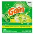 thumbnail image 1 of Gain Powder Laundry Detergent, Original Scent, 3.4 KG, 133 Wash Loads, 1 of 9
