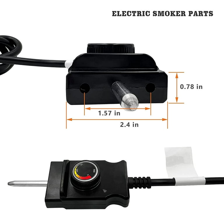 1500W Electric Smoker Parts Accessories Heating Element with Cord for  Masterbuil