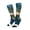1 Black, variant on Women Crew Soft Moisture-wicking Socks World Map Pattern Design Cotton Socks, One Size fit All