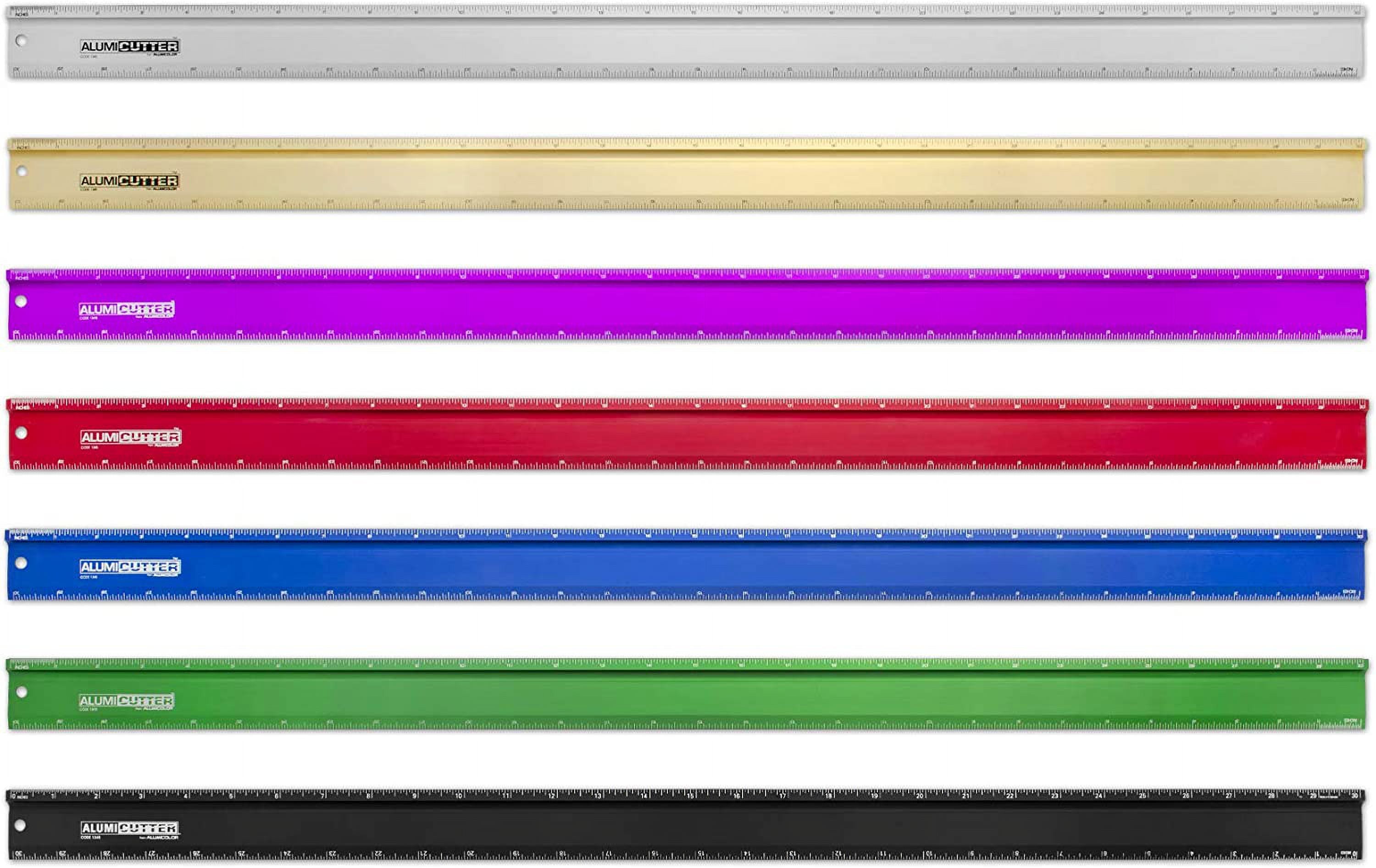 Alumicutter Ruler - 30", Black