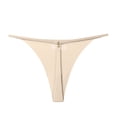 thumbnail image 3 of LIZUOJUN Under $2 Underwear Women No Show Hipster Thong T Back Underwear Silky G String For Everyday Wear Cheeky Bikini Briefs S-XL, 3 of 7