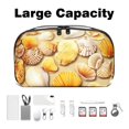 thumbnail image 3 of Shell Premium Oxford Cloth Waterproof Storage Box for USB Case, Charge Cord Organizer, and Digital Recorder Pouch - 5.9x9.44x3.14 in, 3 of 6