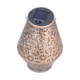 thumbnail image 3 of Hollowed-Out Design Solar Light - Outdoor Garden Hanging Solar Lantern With Handle - Retro Style Metal Waterproof LED Hanging Light - For Patio Yard Pathway Decorative, 3 of 8