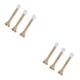 thumbnail image 4 of Monstrate Tope de puerta de plata de 3 uds, Protector de pared a prueba de herrumbre, Tope de puerta impermeable de acero inoxidable, soporte de Dorado 2Conjunto, 4 of 6
