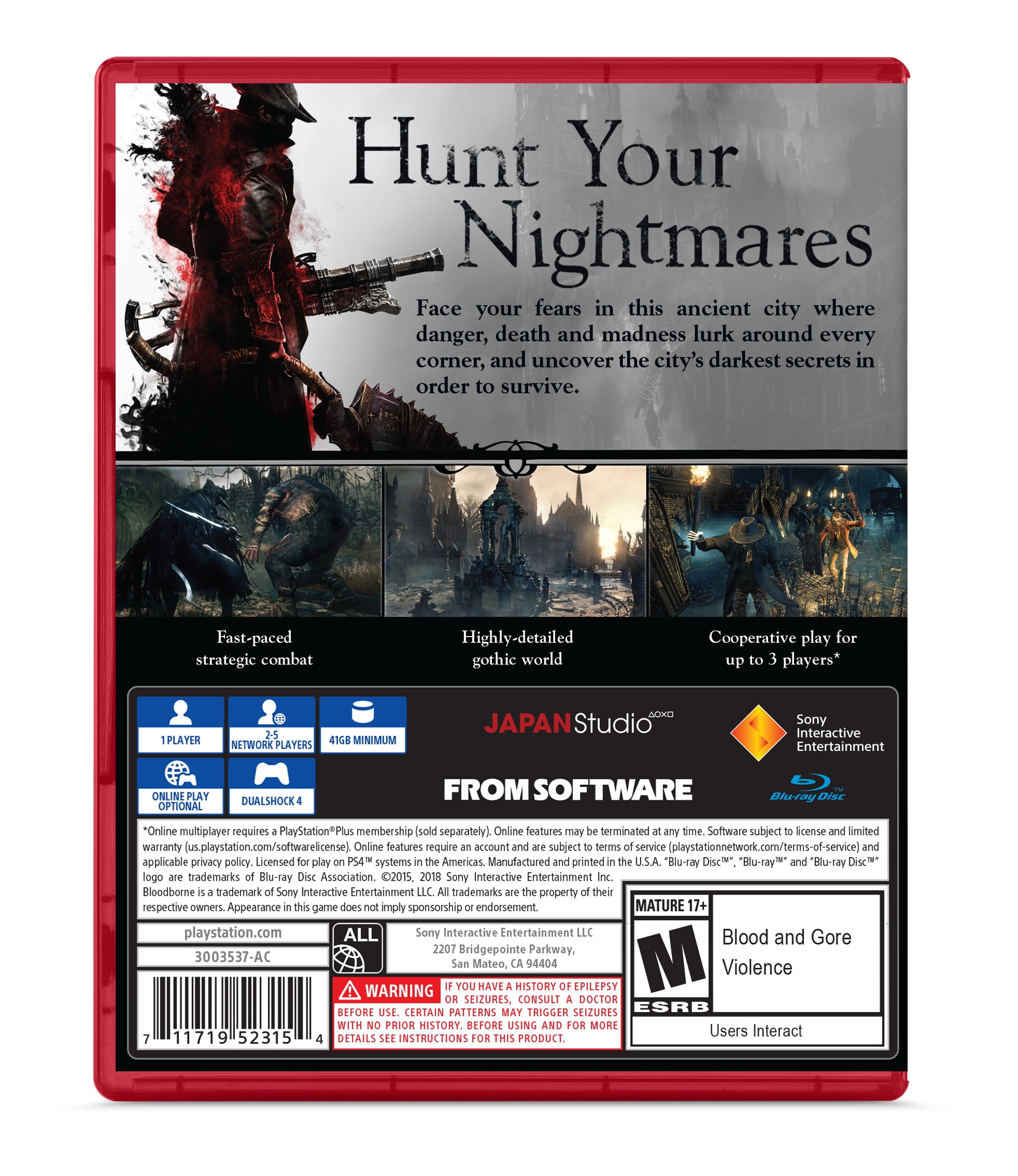 Bloodborne on PS4 — price history, screenshots, discounts • USA