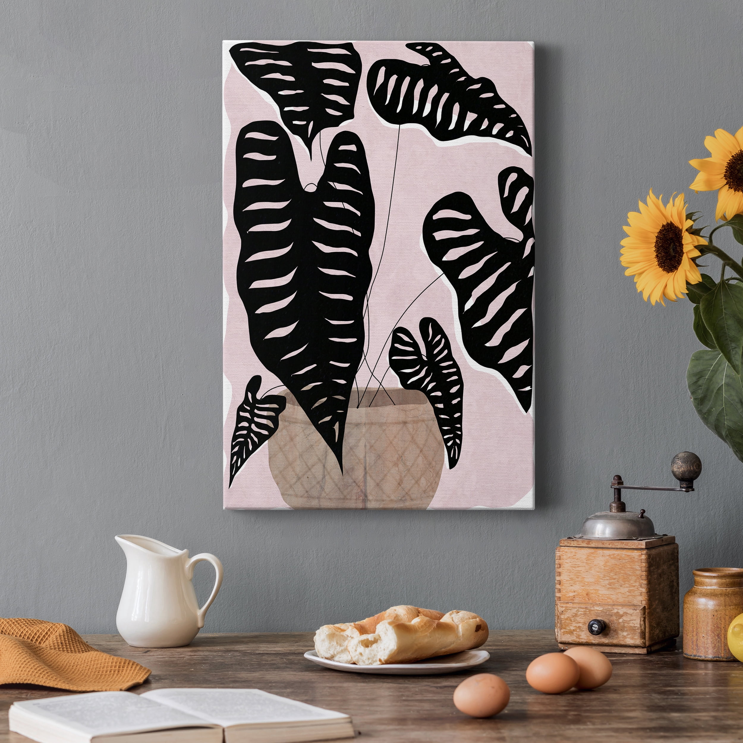 Potted Plant II Premium Gallery Wrapped Canvas - Ready to Hang - 8 x 12
