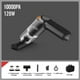 thumbnail image 5 of Fiudx Aspiradora para Coche, Potente Succión de 10000 Pa, Recargable Por Usb, Tamaño Mini para Rincones y Teclados, Ligera E Inalámbrica, para Uso Doméstico y En Coche, 17,5 X 14,5 X 6 Cm., 5 of 7