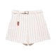 thumbnail image 3 of Traje de pantalón corto para mujer HH TRAF, elegante chaleco sin mangas con cuello en V y botones decorados, cinturón informal de moda con bolsillos y cremallera, 3 of 5