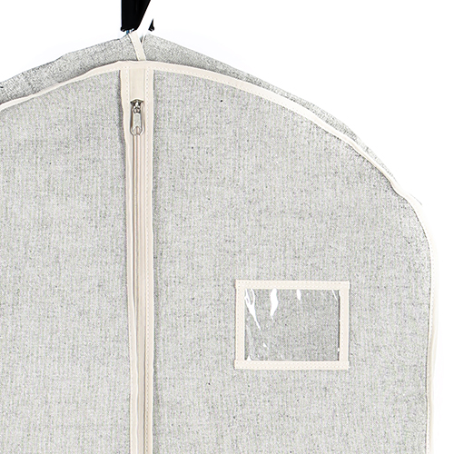 Better Homes & Gardens Charleston Collection Extended Length Hanging Grey Garment Bag