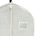 Better Homes & Gardens Charleston Collection Extended Length Hanging Grey Garment Bag