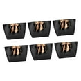 thumbnail image 2 of YAHHU 10pcs Black Paper Gift Bags with Gold Bow and Handles, Jumbo Boutique Apparel Makeup Packing Totes, 18.9 x 5.1 x 12.2 in (48x13x31cm), 2 of 9