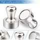 thumbnail image 2 of 30 imanes de metal con pasador magnético, prácticos imanes de nevera, perfectos para imanes de pizarra blanca, imanes de oficina, imanes de mapa brillar Juguete, 2 of 5