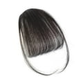 thumbnail image 2 of Clip In Bangs - Human Hair Clip In Wigs, Carded, Easy to Wear, Adjustable, Natural Hair Extensions, French Bangs, Party, Wedding, Daily Use, Holiday, Halloween, Cosplay Wedding, Halloween, Christmas, 2 of 5