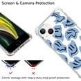 thumbnail image 5 of Dripping Smiley Face Case for iPhone 13 Mini,Aesthetic Art Design TPU Shock-proof Cover Case, 5 of 6