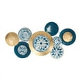 thumbnail image 2 of Lorelai Modern Abstract Plate Metal Wall Art, 2 of 6