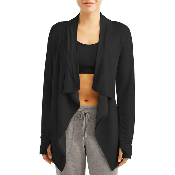 Athletic Works Women?s Knit Wrap Cardigan