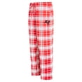 thumbnail image 2 of Women's Concepts Sport Red Tampa Bay Buccaneers Ashford Plaid Knit Pants, 2 of 3