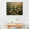 thumbnail image 2 of Nawypu  Flower Canvas Wall Art, Florals Wall Art, Garden Painting Prints, Pink and White Rose Wall Decor, Classical Landscape Wall Pictures for Living Room, Bedroom, Bathroom, 2 of 4
