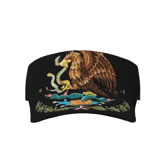Mexico-Logo Sports Sun Visor Hats Adjustable Sun Visor Caps For Women And Men