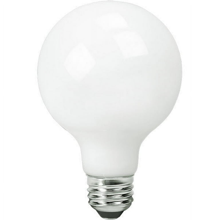 GLOBE ELECTRIC Ampoule incandescente Chromeo, G25, E26, 40 W, clair/chrome  84650