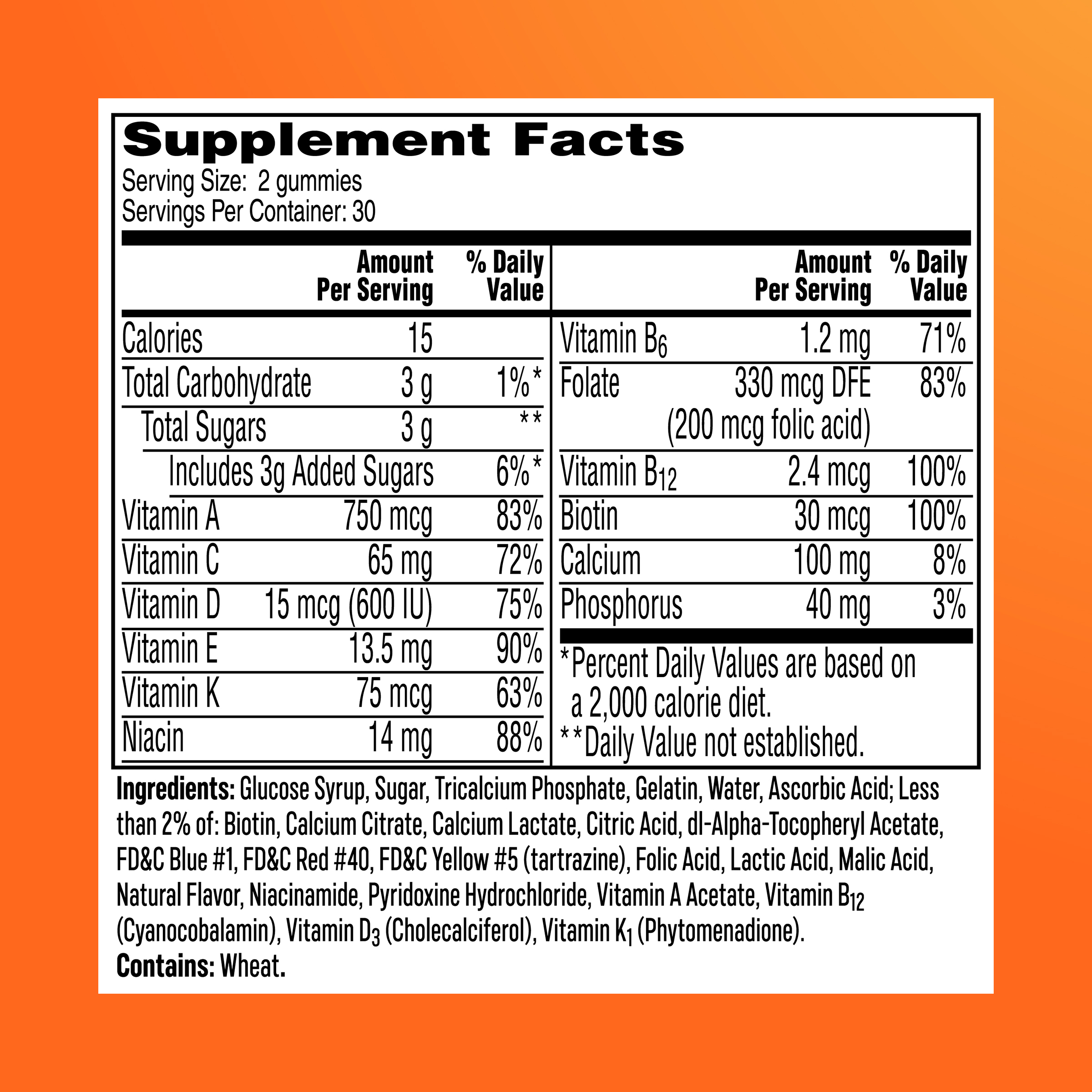One A Day Teen Girl Multivitamin Gummies photo 8