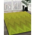 thumbnail image 2 of Ahgly Company Indoor Rectangle Patterned Dark Yellow Green Area Rugs, 2' x 5', 2 of 6