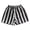 l1 Black, variant on Boys Girls Striped Shorts Toddler Baby Shorts Summer Lightweight Elastic Waisted Short Pants with Pockets Athletic Shorts Kids
