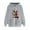 Gray, variant on Wancir Hoodies for Women Fashion Hem Drawstring Casual Long Sleeve Sweatshirts Tops with Pockets