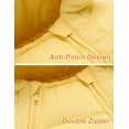 thumbnail image 4 of Ingzy Baby Girls Boys Warm Snowsuit Jumpsuit Down Coat Romper Onesie Hooded Puffer Jacket Outwear, 4 of 9