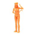 thumbnail image 4 of Figura de resina a escala 1/64, diorama, figuras de acción, adornos para mesa de arena, accesorios para escenas. chicas traseras, 4 of 9
