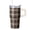 Texture-158, variant on 20oz Stainless Steel Tumbler with Handle, Geometric Textured Design, Double Wall Insulated Travel Coffee Mug, Leak-Proof Straw Lid