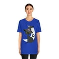 thumbnail image 3 of Bella Canvas 3001 Halloween Cat Shirt, Witchy Cat Bella Luna T-Shirt, 3 of 10