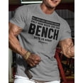 thumbnail image 2 of Gymish Bench Sets Us Apart Workout Shirt for Men – Funny Lifting Gym T-Shirt, Mens Gym Shirt, Fitness Gift for Men, 2 of 7