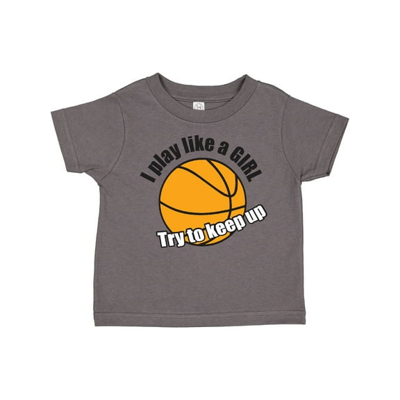 Inktastic I Play Like a Girl... Try to Keep Up Girls Toddler T-Shirt