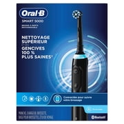 Oral-B Toothbrush, Pro 5000 Smartseries Power Rechargeable Electric Toothbrush with Bluetooth Connectivity - Black