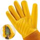 thumbnail image 4 of Guantes de jardinería YONGSHENG guanteletes de cuero de vaca a prueba de cortes y espinas, 4 of 5