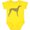 Yellow, variant on Inktastic Greyhound Boys or Girls Baby Bodysuit