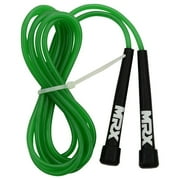 MRX 9 PVC Jump Rope for Cardio Fitness - Versatile Jump Rope for Both Kids and Adults - Great Jump Rope for Exercise (Green)